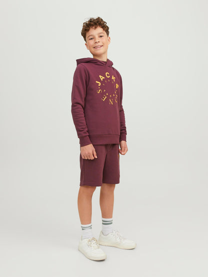 Felpa Jjwarrior Sweat Hood Jack & Jones Junior