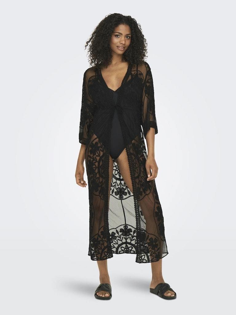 BLAZER - ONLY ONLCARLA EMBROIDERED LACE KIMONO