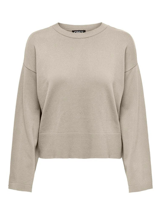 PULLOVER - ONLY ONLKALANA LS BOXY O-NECK KNT