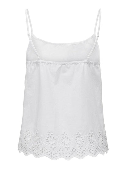 TOP - ONLY ONLLOU LIFE EMB SINGLET PTM