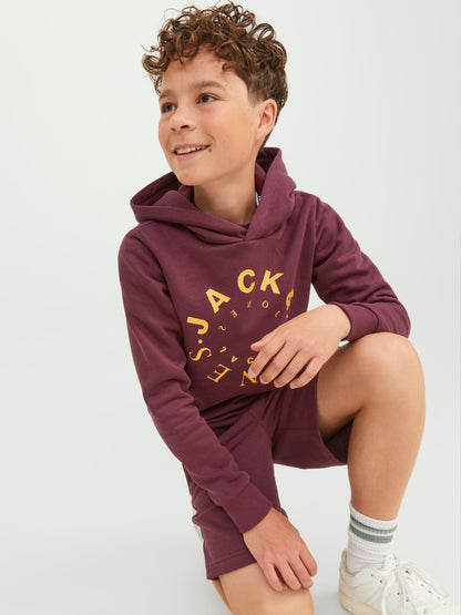 Felpa Jjwarrior Sweat Hood Jack & Jones Junior