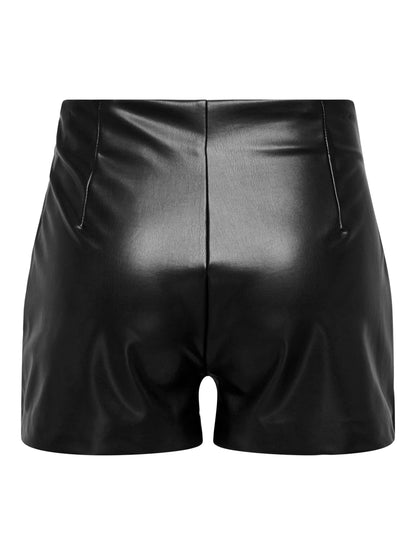 Short Onlstar Hw But Faux Leather Shorts Pnt Only
