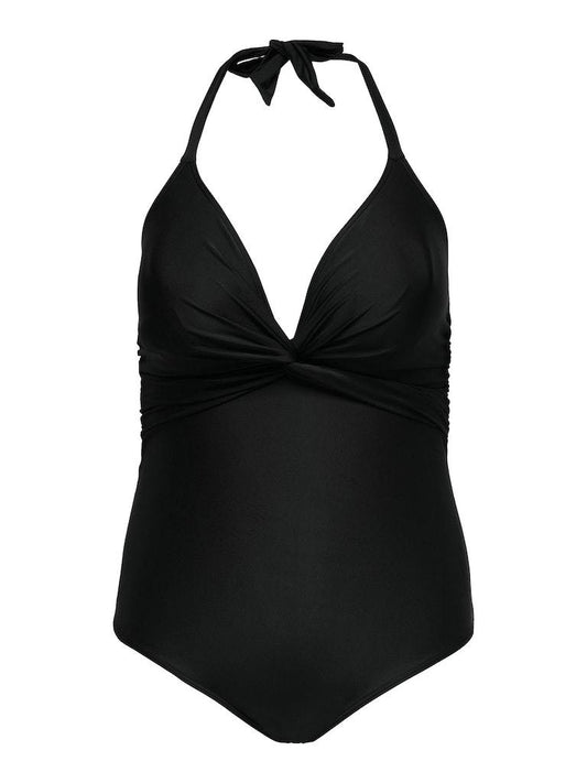 COSTUME - ONLY CARMAKOMA CARELLY HALTERNECK SWIMSUIT