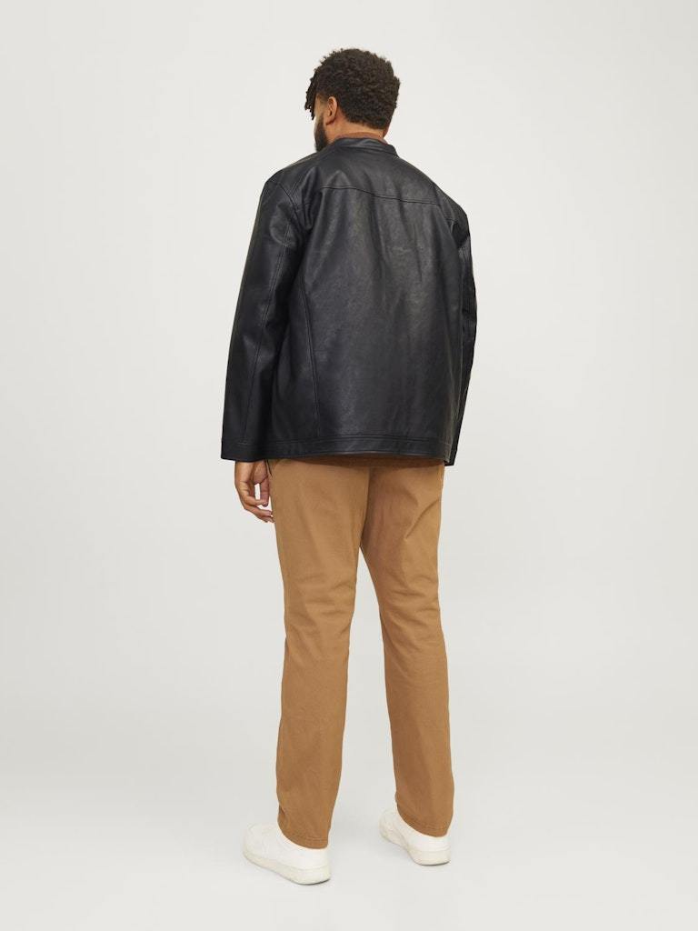 GIUBBINO - JACK&JONES JJEDYLAN CLEAN PU JACKET NOOS PLS