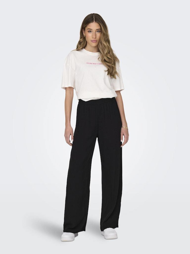 Pantalone - Jdy Jdystar Bora Life Mw Wide Pant Wvn Dia