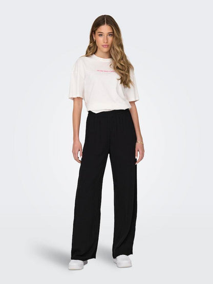 Pantalone - Jdy Jdystar Bora Life Mw Wide Pant Wvn Dia