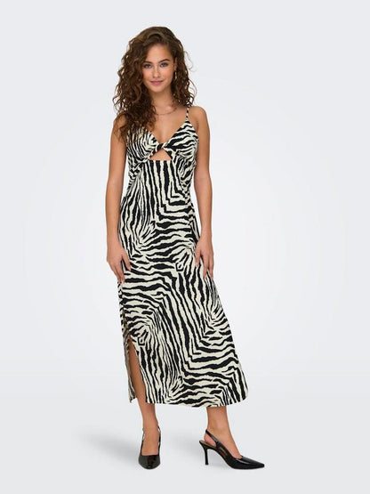 ABITO - ONLY ONLIRIS THALIA LIFE STRAP MIDI DRESS WVN