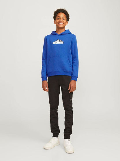 FELPA - JJJUNIOR JCOMOUNTAIN LOGO SWEAT HOOD SN MNI