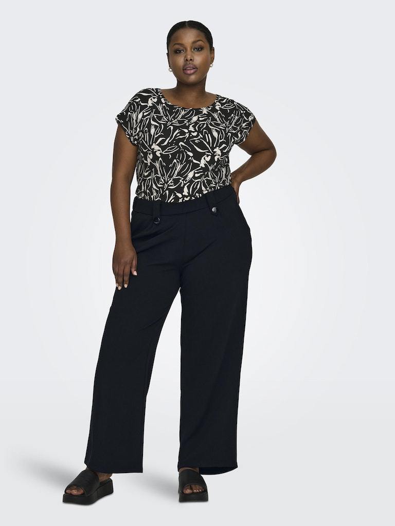 Pantalone - Only Carmakoma Carsania Button Pant Jrs Pnt Noos