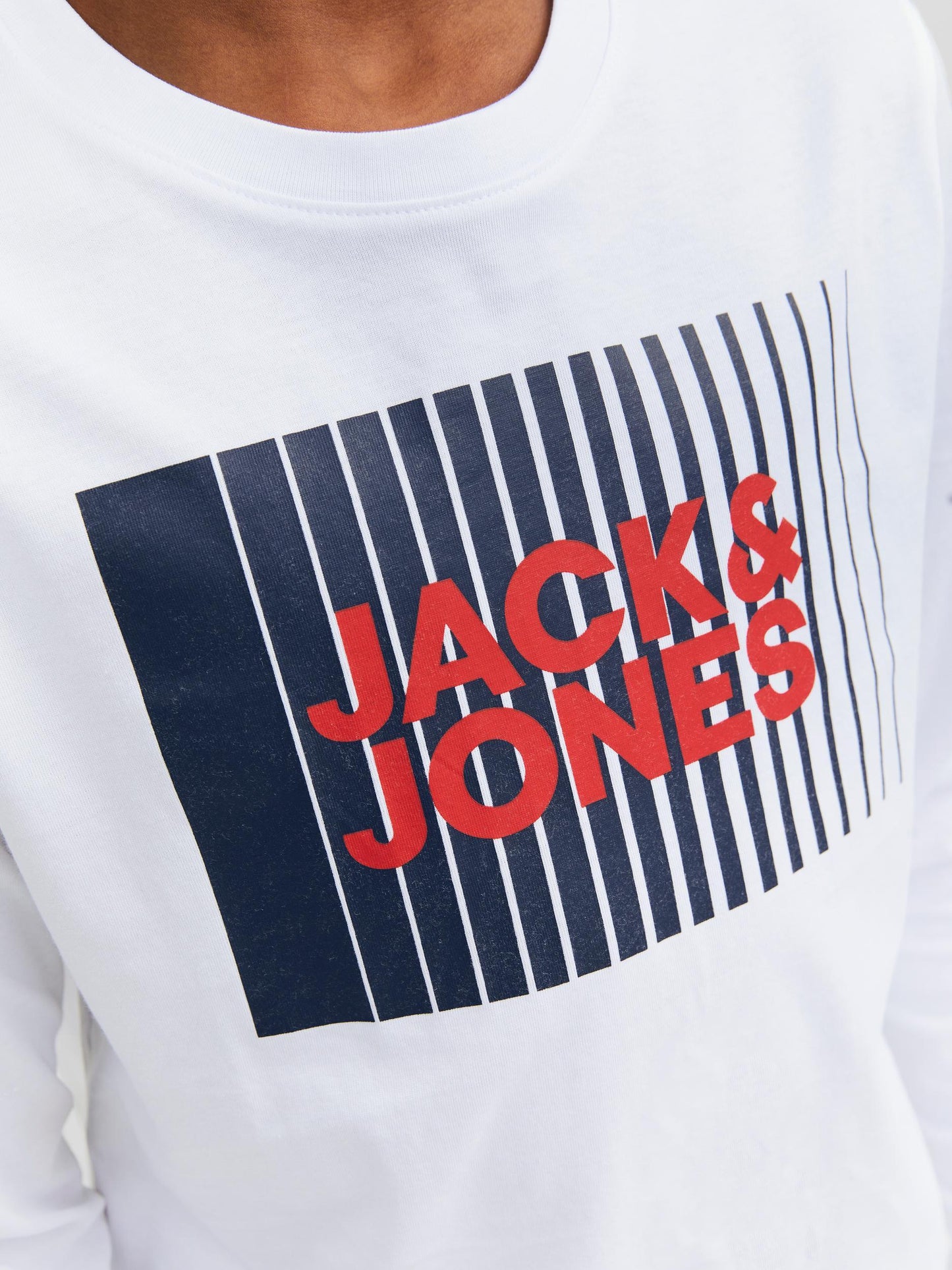 Maglietta T-Shirt Jjecorp Logo Tee Play Ls Oneck Noos Jack & Jones Junior