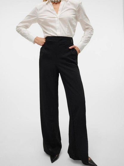 PANTALONE - VERO MODA VMLIVA HW WIDE PANT NOOS