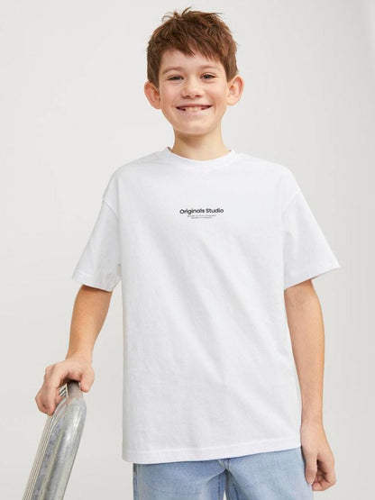 T-Shirt - Jjjunior Jorvesterbro Tee Ss Crew Neck Noos Jnr