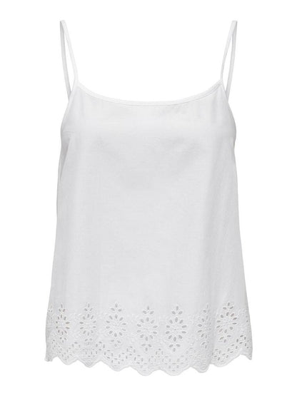 TOP - ONLY ONLLOU LIFE EMB SINGLET PTM