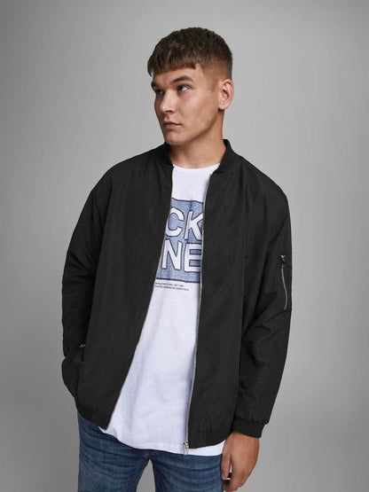 GIUBBINO - JACK&JONES JJERUSH BOMBER NOOS PLS