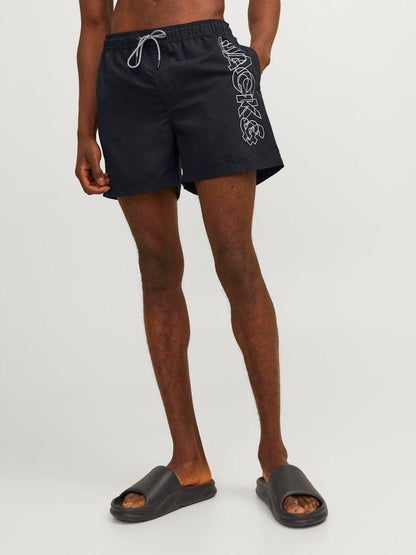 SHORTS - JACK&JONES JPSTFIJI JJSWIM DOUBLE LOGO SN LY