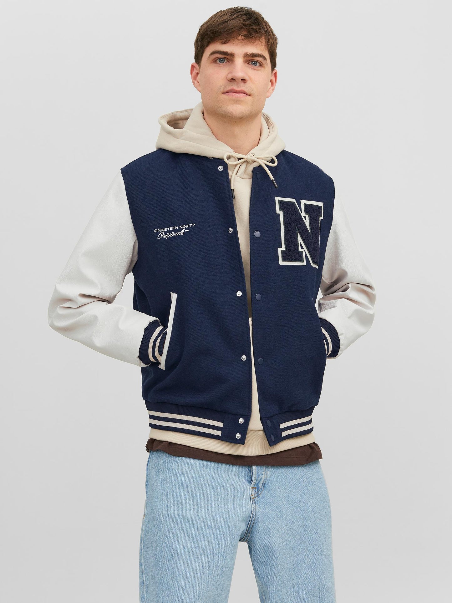 Giacca Jorcollege Wool Blend Bomber Noos Jack&Jones