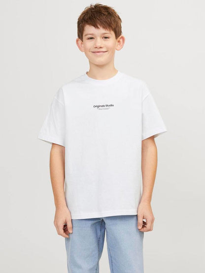 T-Shirt - Jjjunior Jorvesterbro Tee Ss Crew Neck Noos Jnr