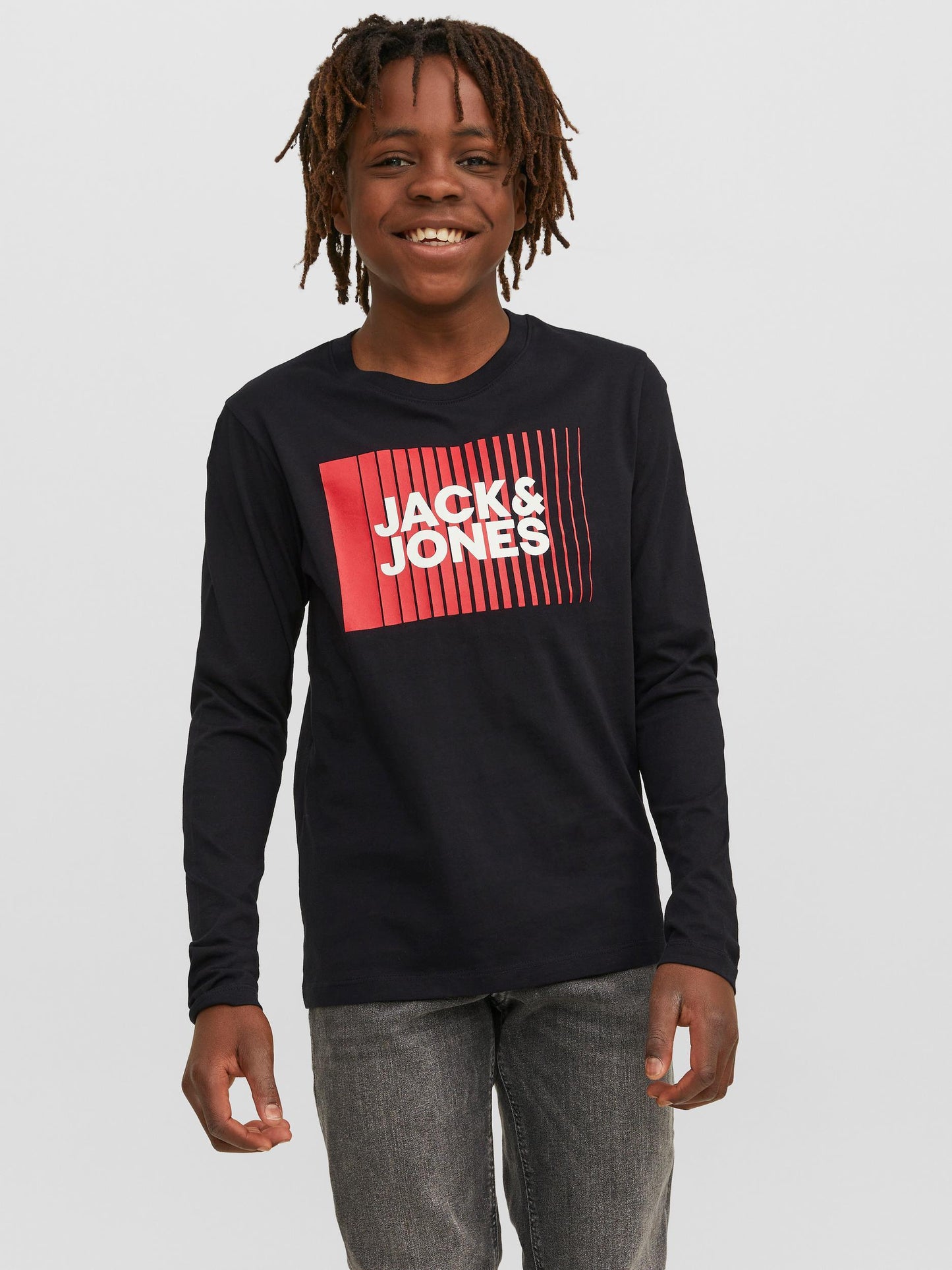 Maglietta T-Shirt Jjecorp Logo Tee Play Ls Oneck Noos Jack & Jones Junior