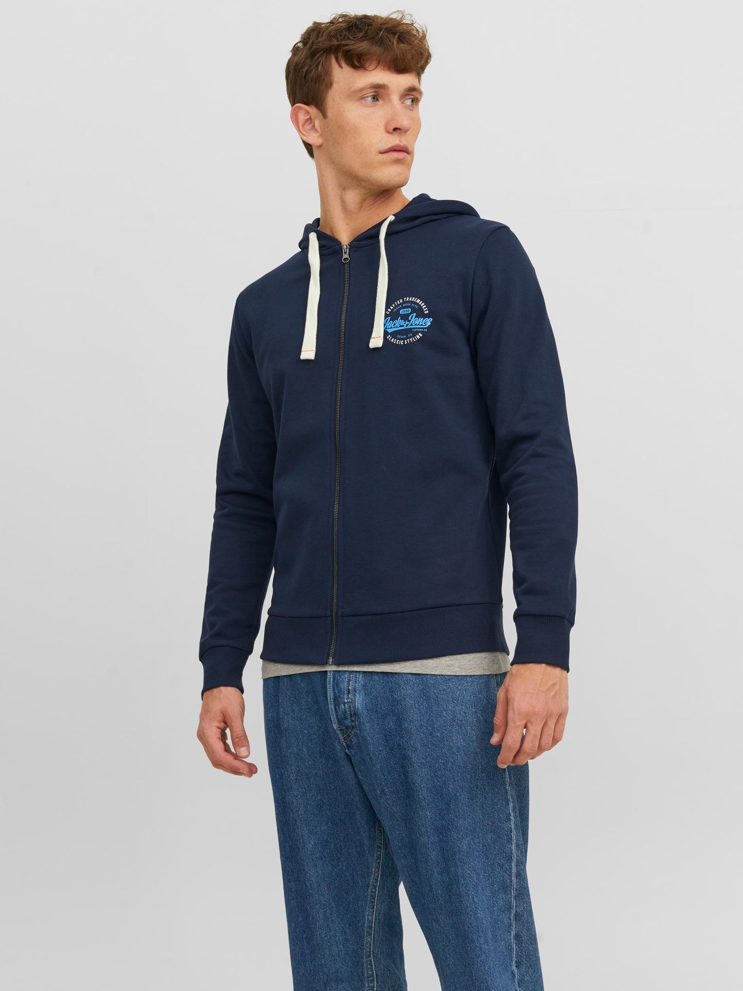 Felpa Mikk Sweat Zip Hood Jack&Jones