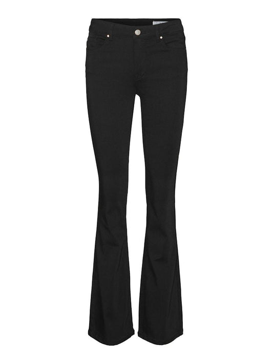 JEANS - VERO MODA VMFLASH MR FLARED JEANS LI140 GA NOOS