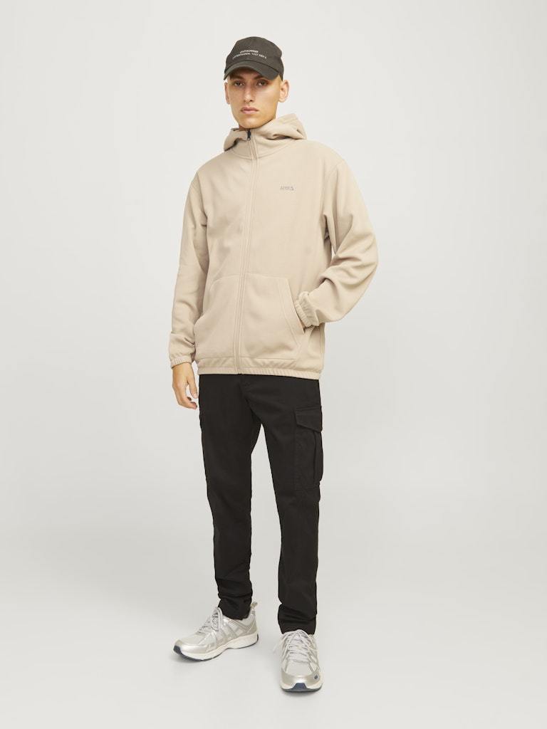 FELPA - JACK&JONES JCOBASIC ZIP HOOD SWEAT