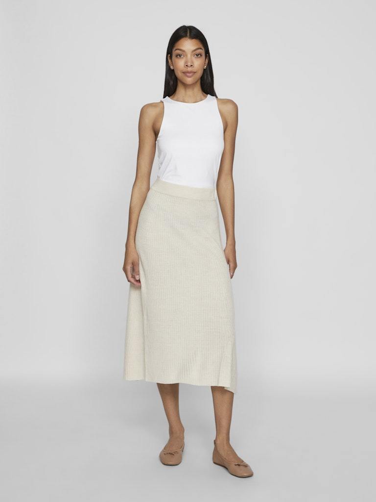 GONNA - VILA VIOLINA A-SHAPE RIB PULLOVER SKIRT