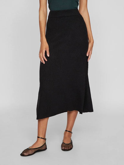 GONNA - VILA VIOLINA A-SHAPE RIB PULLOVER SKIRT