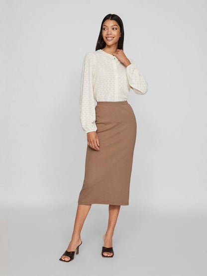 GONNA - VILA VIRAVINA HW MIDI SKIRT