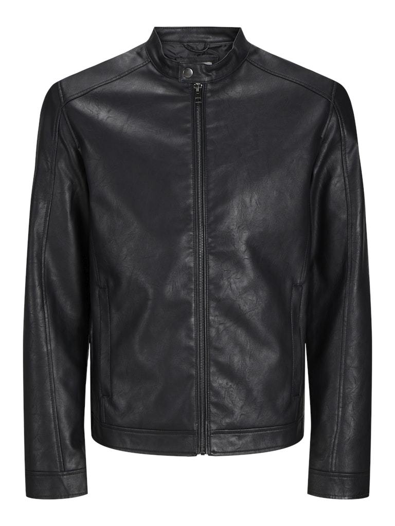 GIUBBINO - JACK&JONES JJEDYLAN CLEAN PU JACKET NOOS PLS