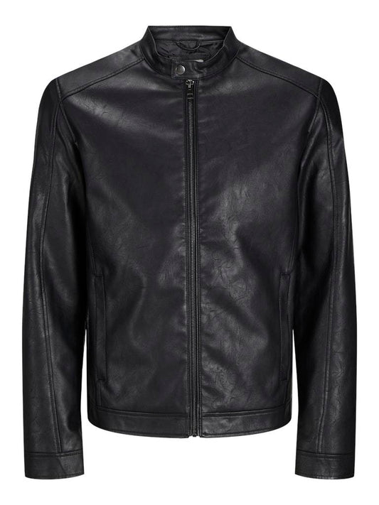 GIUBBINO - JACK&JONES JJEDYLAN CLEAN PU JACKET NOOS PLS