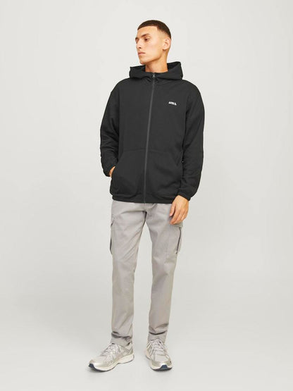 FELPA - JACK&JONES JCOBASIC ZIP HOOD SWEAT