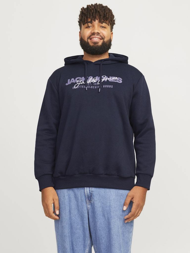 FELPA - JACK&JONES JJALVIS SWEAT HOOD PLS