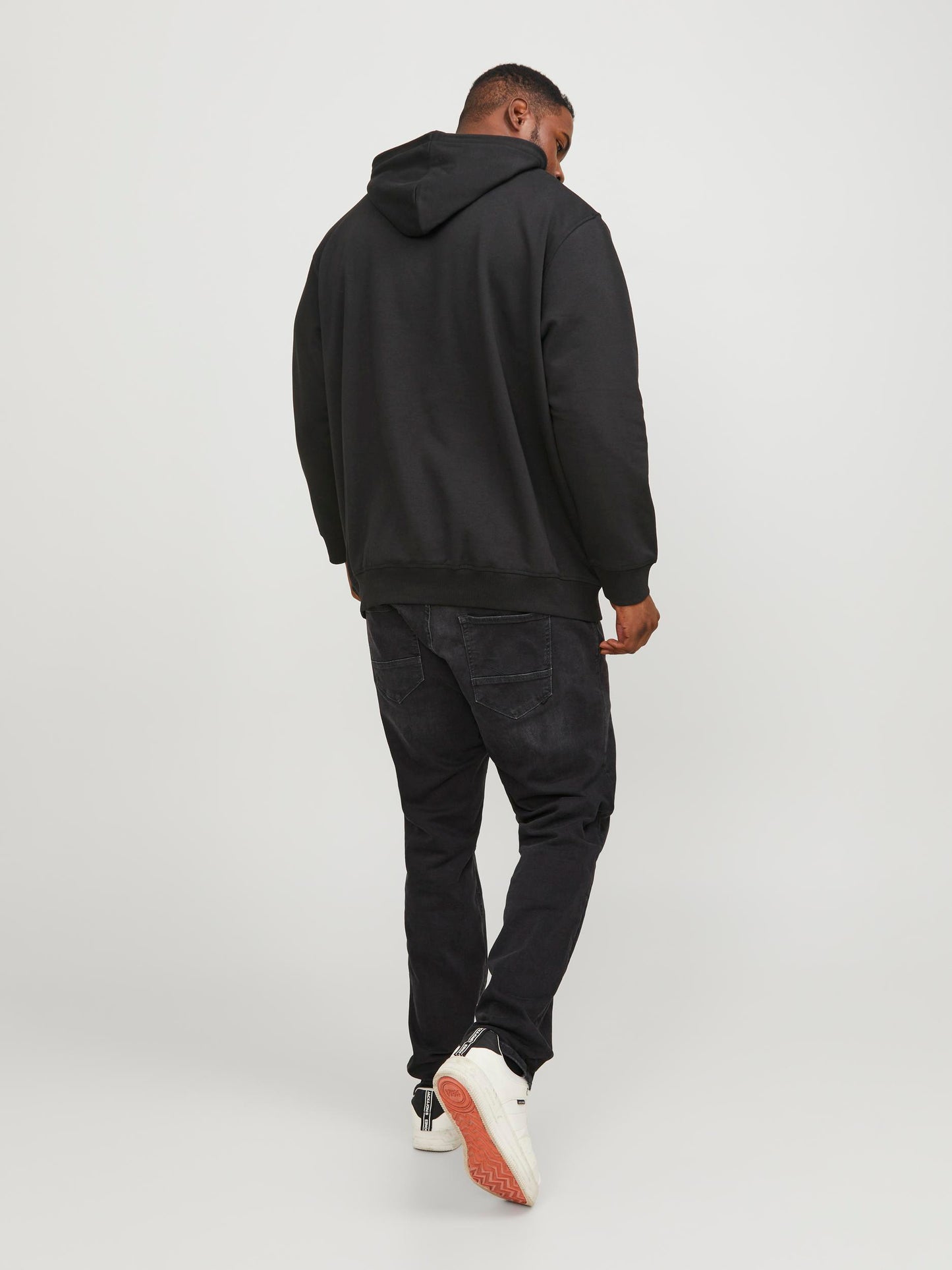 Felpa Jcoblack Sweat Hood Ch Jack&Jones Plus