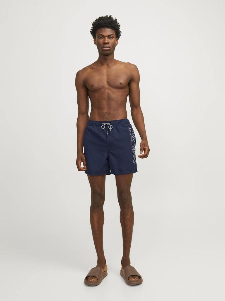 SHORTS - JACK&JONES JPSTFIJI JJSWIM DOUBLE LOGO SN LY