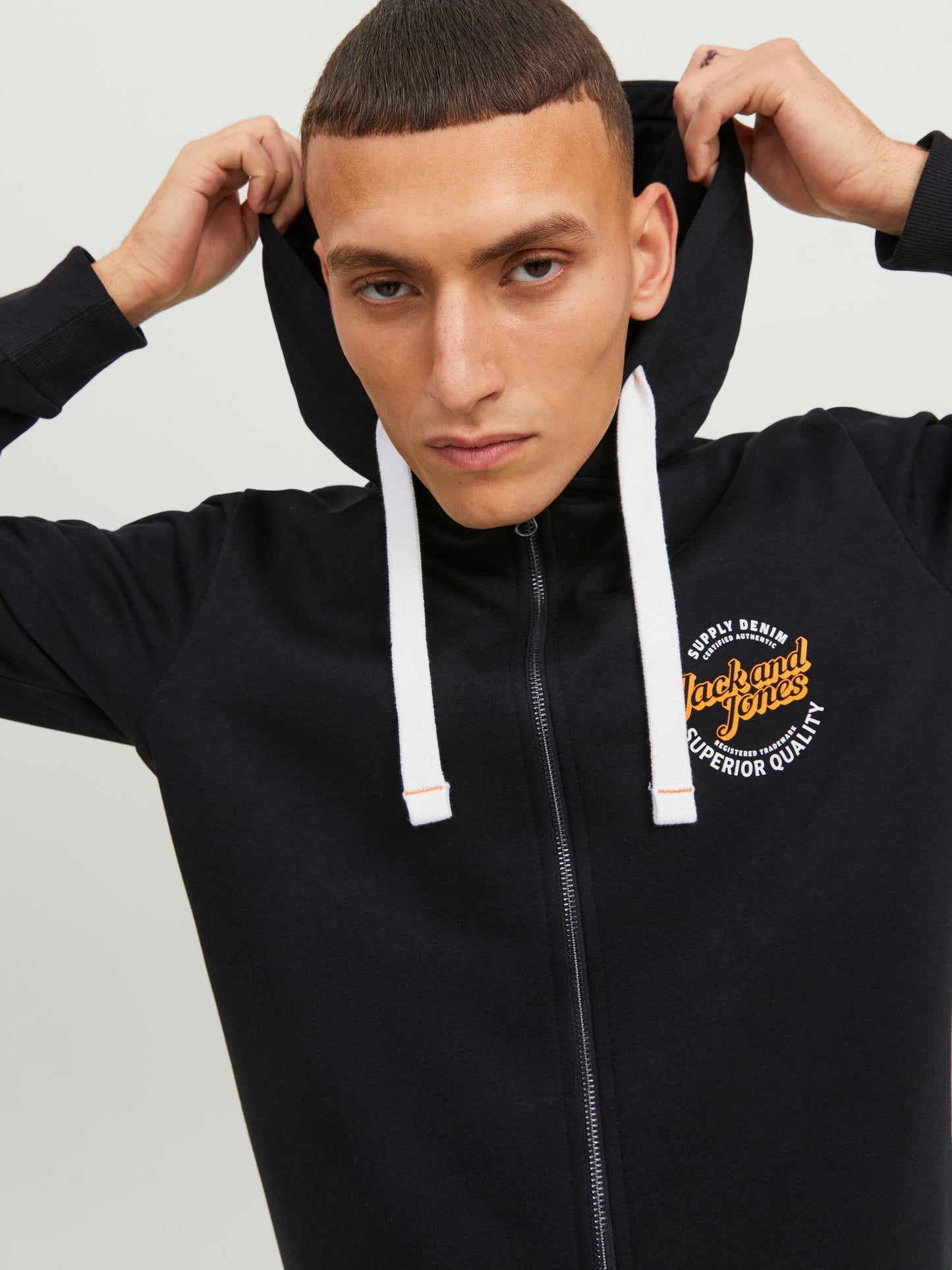 Felpa Mikk Sweat Zip Hood Jack&Jones