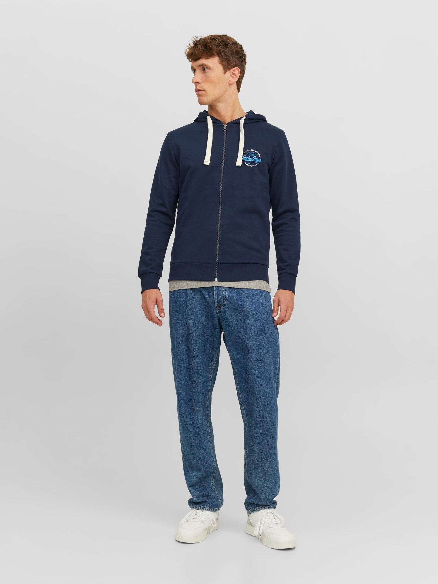 Felpa Mikk Sweat Zip Hood Jack&Jones