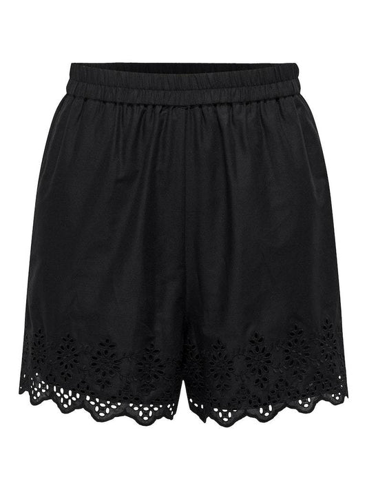 SHORTS - ONLY ONLLOU LIFE EMB LOOSE SHORTS PTM