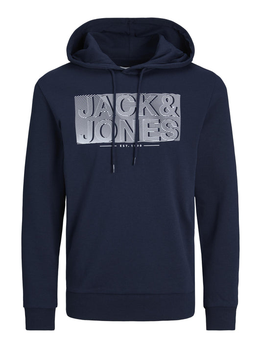 Felpa Peter Sweat Hood Jack&Jones Plus