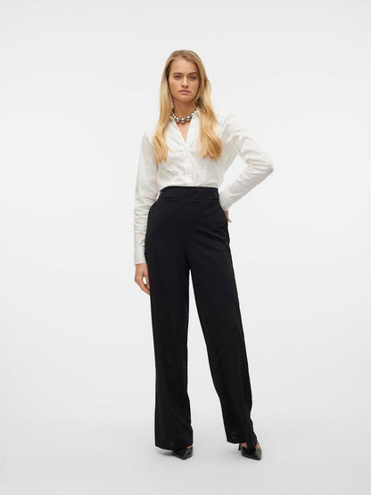 PANTALONE - VERO MODA VMLIVA HW WIDE PANT NOOS