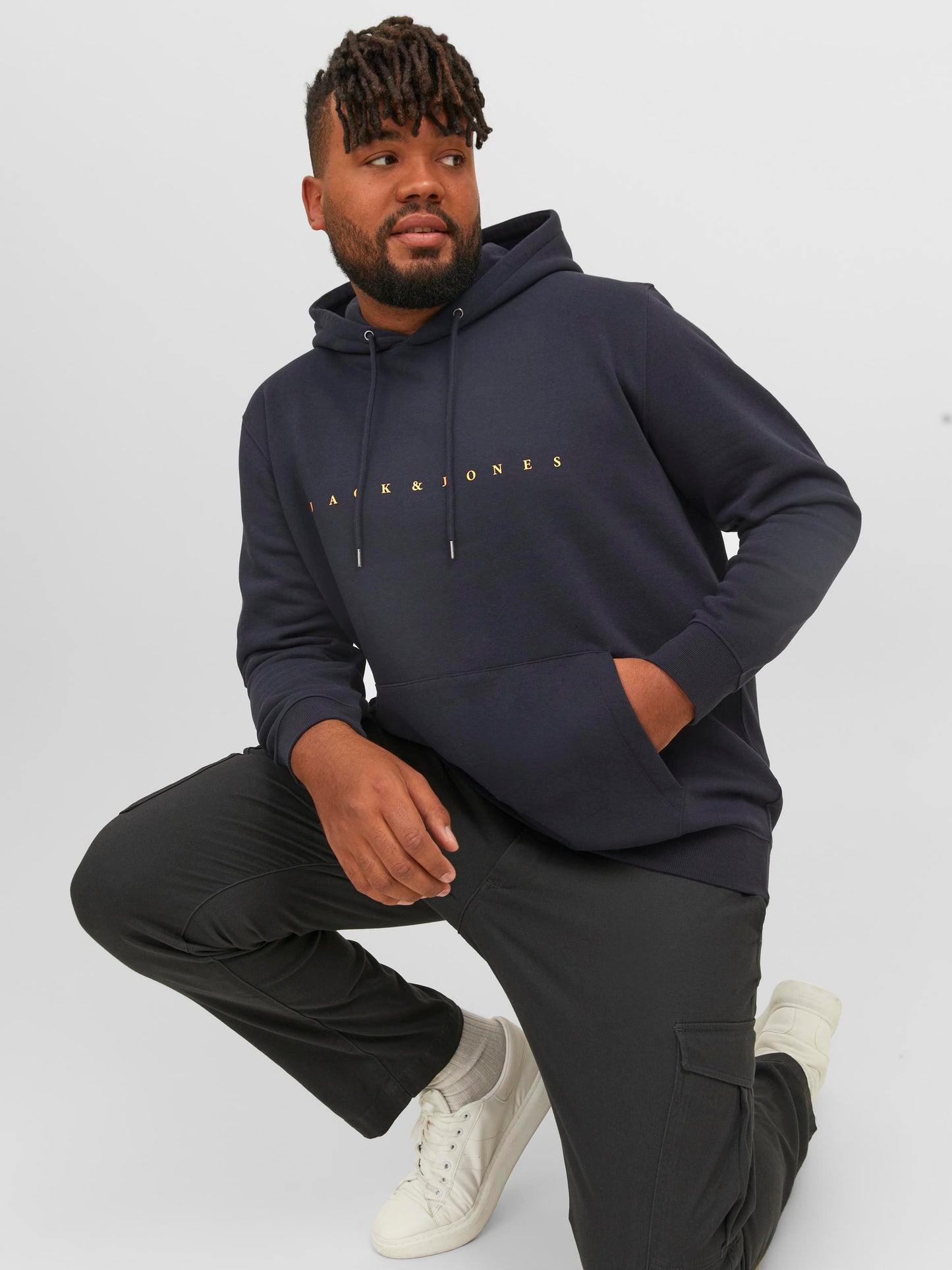 Felpa Estar Sweat Hood Noos Jack&Jones Plus