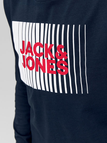 Maglietta T-Shirt Jjecorp Logo Tee Play Ls Oneck Noos Jack & Jones Junior