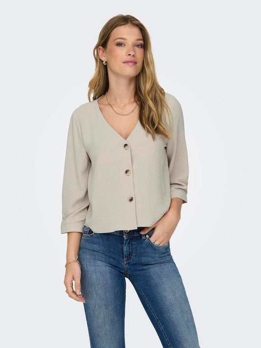 JDY - Camicia - Donna | jdylion 3/4 short shirt wvn