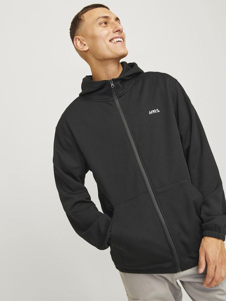 FELPA - JACK&JONES JCOBASIC ZIP HOOD SWEAT