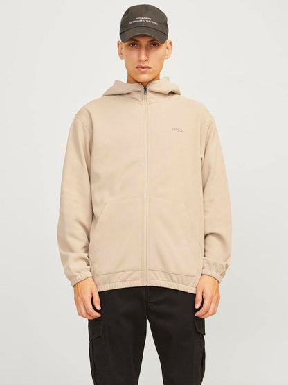 FELPA - JACK&JONES JCOBASIC ZIP HOOD SWEAT