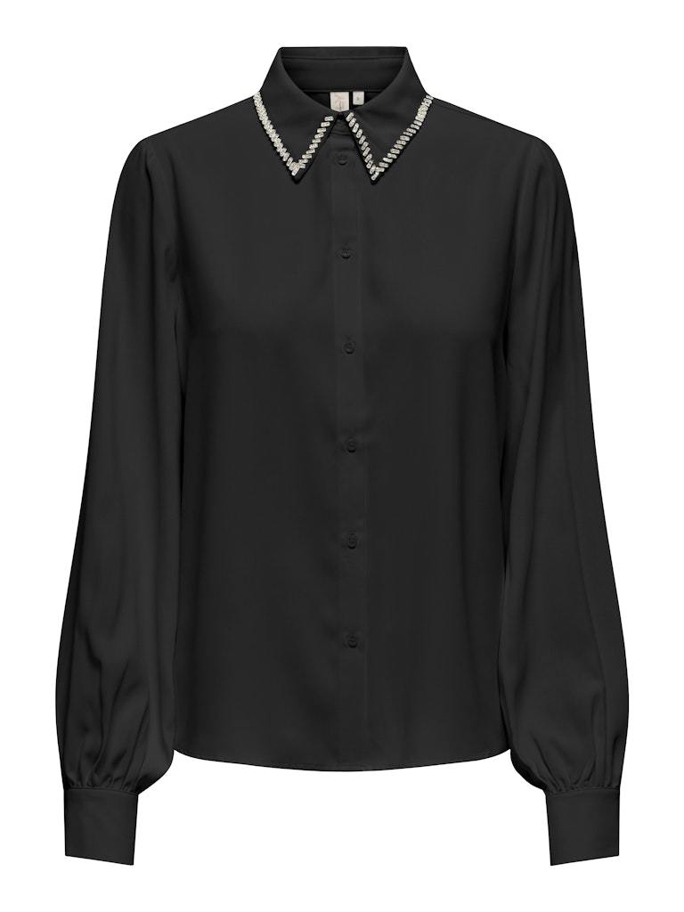 CAMICIA - ONLY ONLVINEA LIFE LS JEWELLERY SHIRT WVN