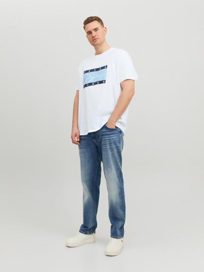 Maglietta T-Shirt Jorjoshua Ss Tee Crew Neck Jack&Jones Plus