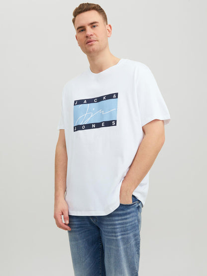 Maglietta T-Shirt Jorjoshua Ss Tee Crew Neck Jack&Jones Plus