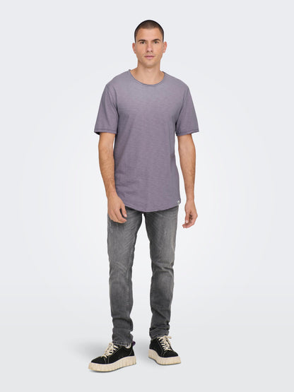 Maglietta Tshirt Benne Longy Ss Tee Nf 7822 Noos Only & Sons