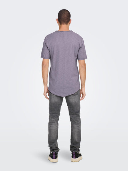 Maglietta Tshirt Benne Longy Ss Tee Nf 7822 Noos Only & Sons