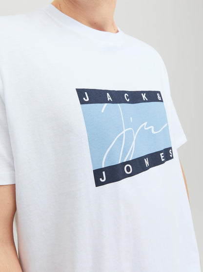 Maglietta T-Shirt Jorjoshua Ss Tee Crew Neck Jack&Jones Plus